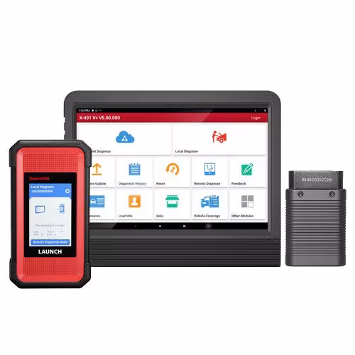 Launch X431 V+5.0 PRO3 10.1inch Tablet with X-431 SmartLink C 2.0 Heavy-duty Truck Module for Commercial Vehicles/ Passenger/ New Energy Car