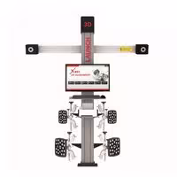 Original LAUNCH X831T 3D 4-Post Car Alignment Lifts Platform Classic Fixed Height Type 32inch Display Screen Dual-Screen Upgrade