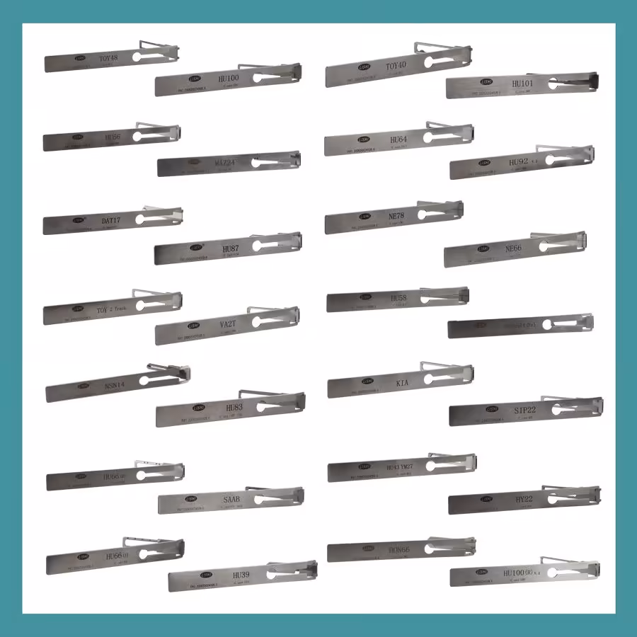 LISHI Series Lock Pick Set 28 in 1 for Different Car