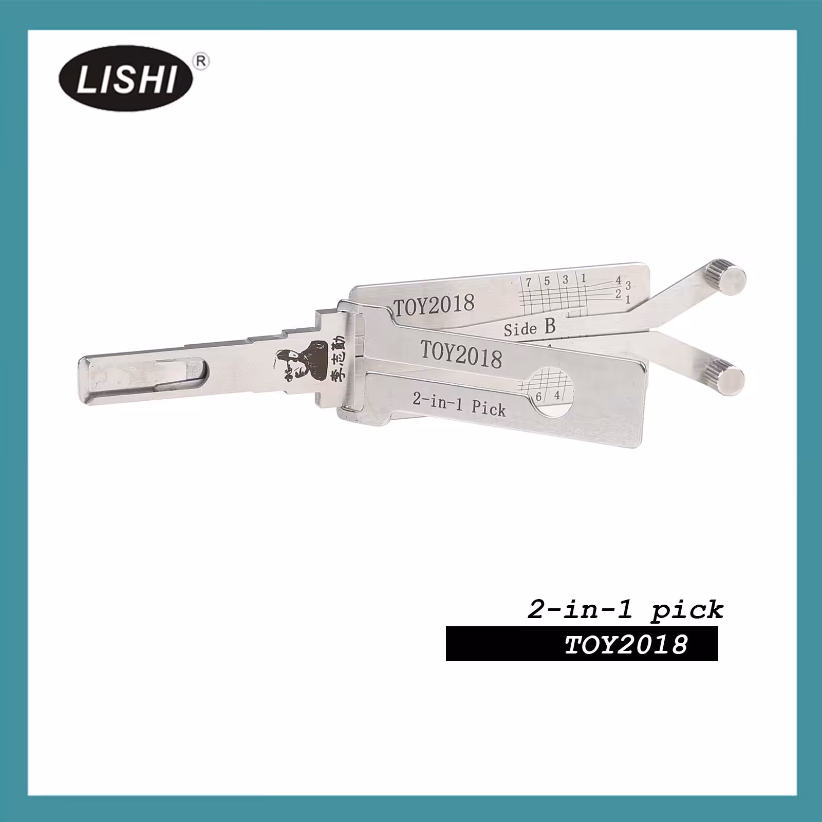 2022年新しいLISHI TOY2018垂直フライシング2018年トヨタ垂直フライシング薄いキー2イン1ツール