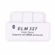 Super MINI ELM327 Bluetooth OBD2 / OBDII ELM 327 Version 1.5 White Auto Diagnostic Interface Scanner