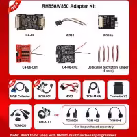 OBDSTAR RH850/V850 Adapter Full Kit with MQB Collector ECM001 TCM030 for MQB All Keys Lost, Airbag Reset, IMMO Data/Pincode Read, Dashboard, BCM, ELV
