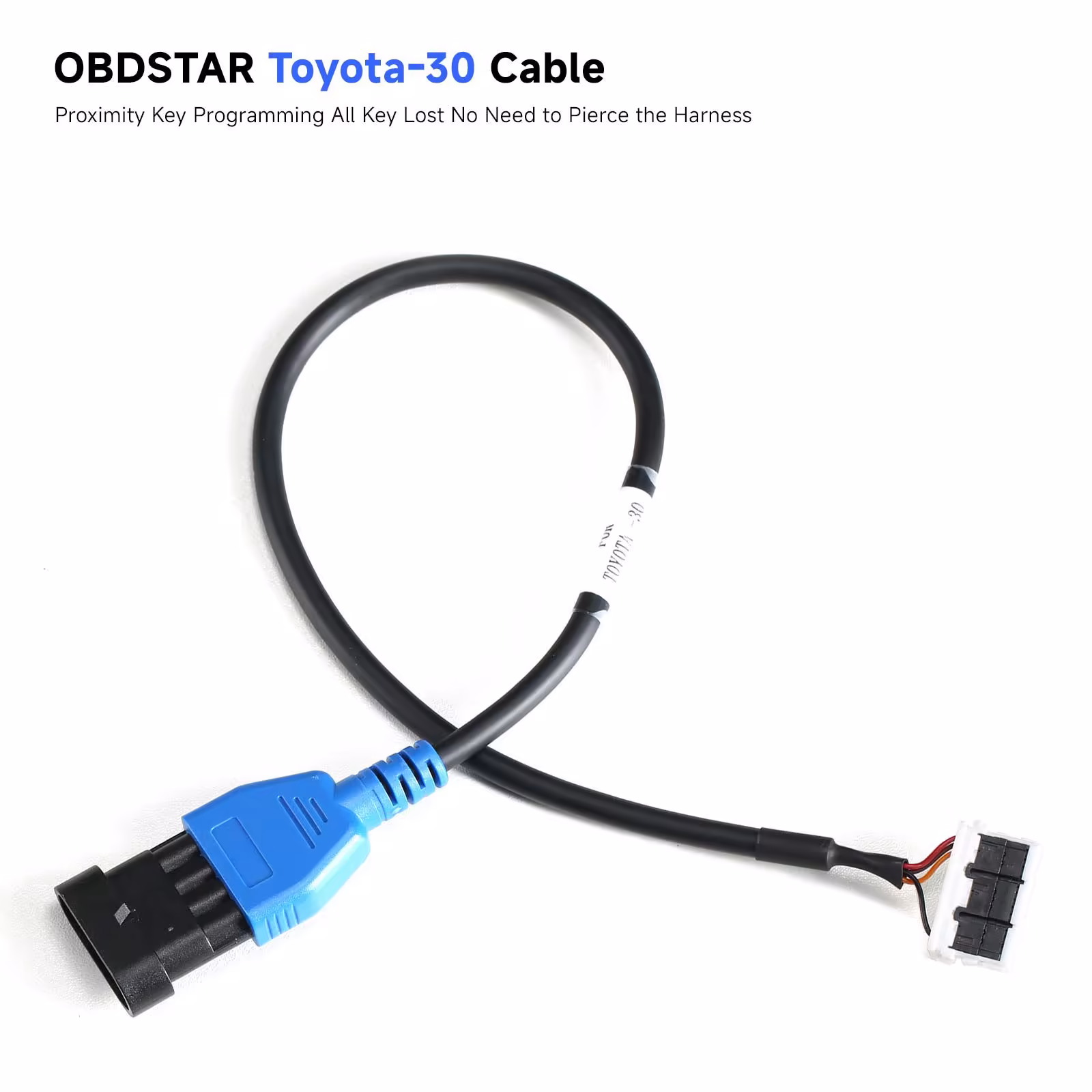 OBDSTARトヨタ-30ケーブルの近さのキープログラミングすべてのキーはサポート4Aおよび8A-BAをX300DPプラス/X300 Pro4のためのハーネスを刺す必要はありません