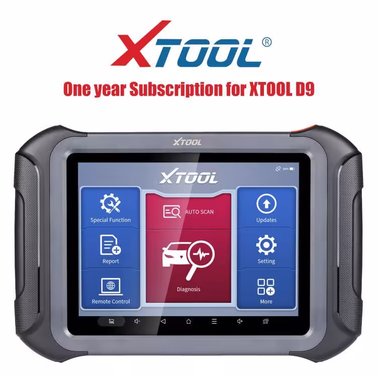 XTOOL D9の1年間の更新サービス