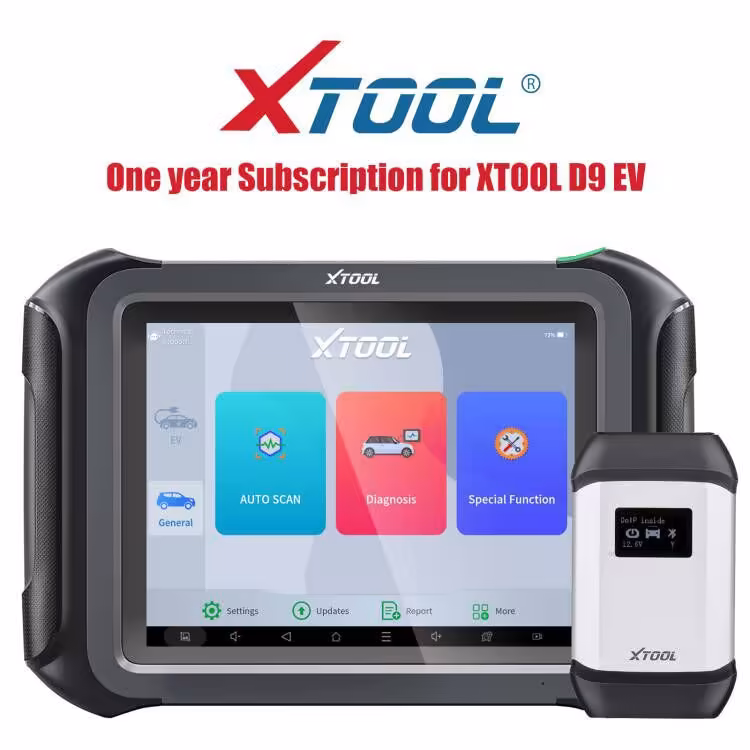 XTOOL D9 EVの1年間の更新サービス