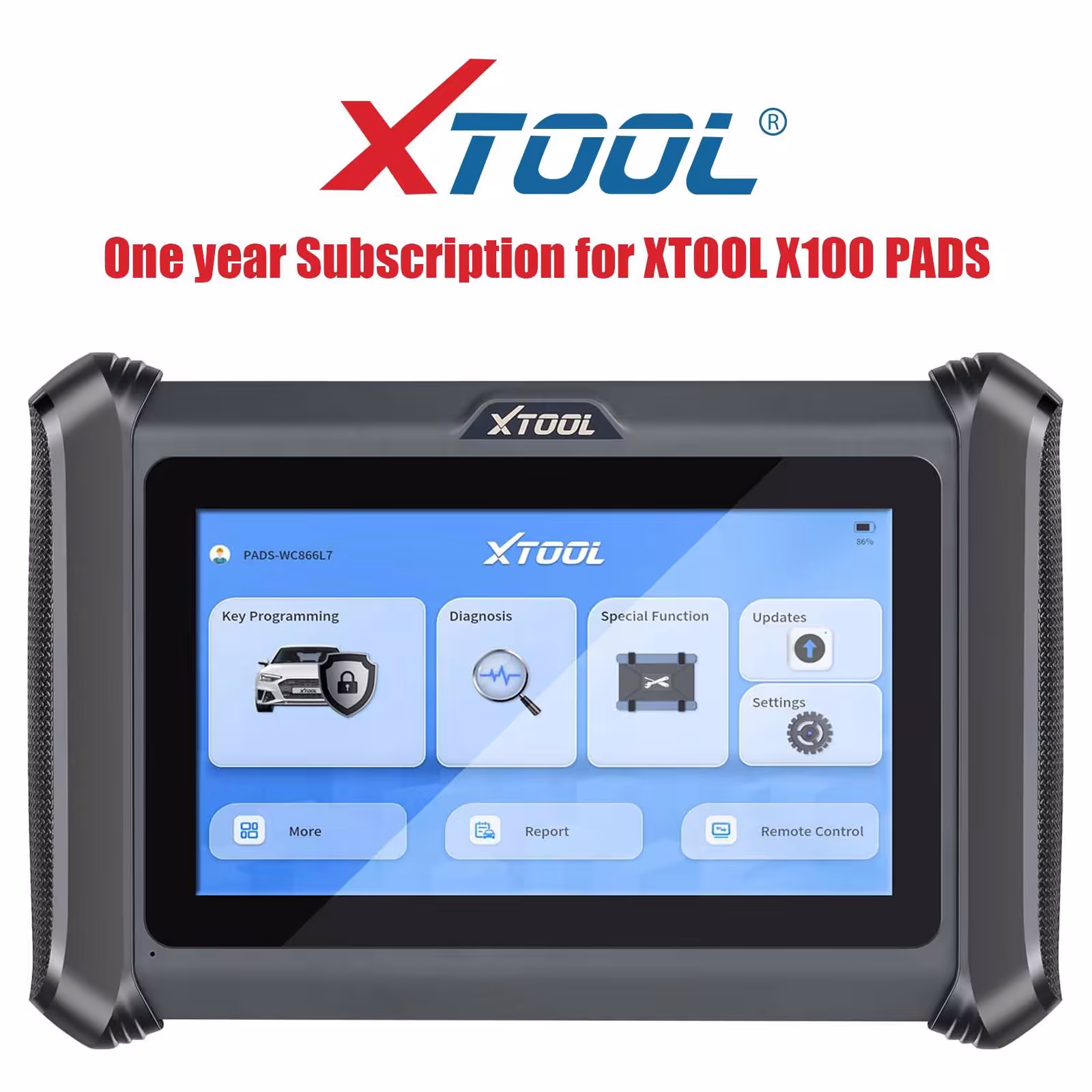 XTOOL X100 PADSの1年間の更新サービス