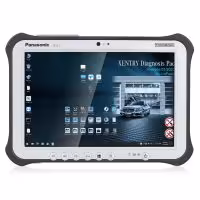 100% Original Panasonic FZ-G1 I5 3rd Generation Tablet 8G with V2023.3 MB Star 256G SSD WIN10 64Bit Installed Ready to Use