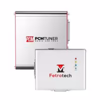 PCMtuner ECU Programmer Plus Fetrotech Tool ECU Programmer Silver Color Supports MG1 MD1 EDC16 MED9.1 ECUs