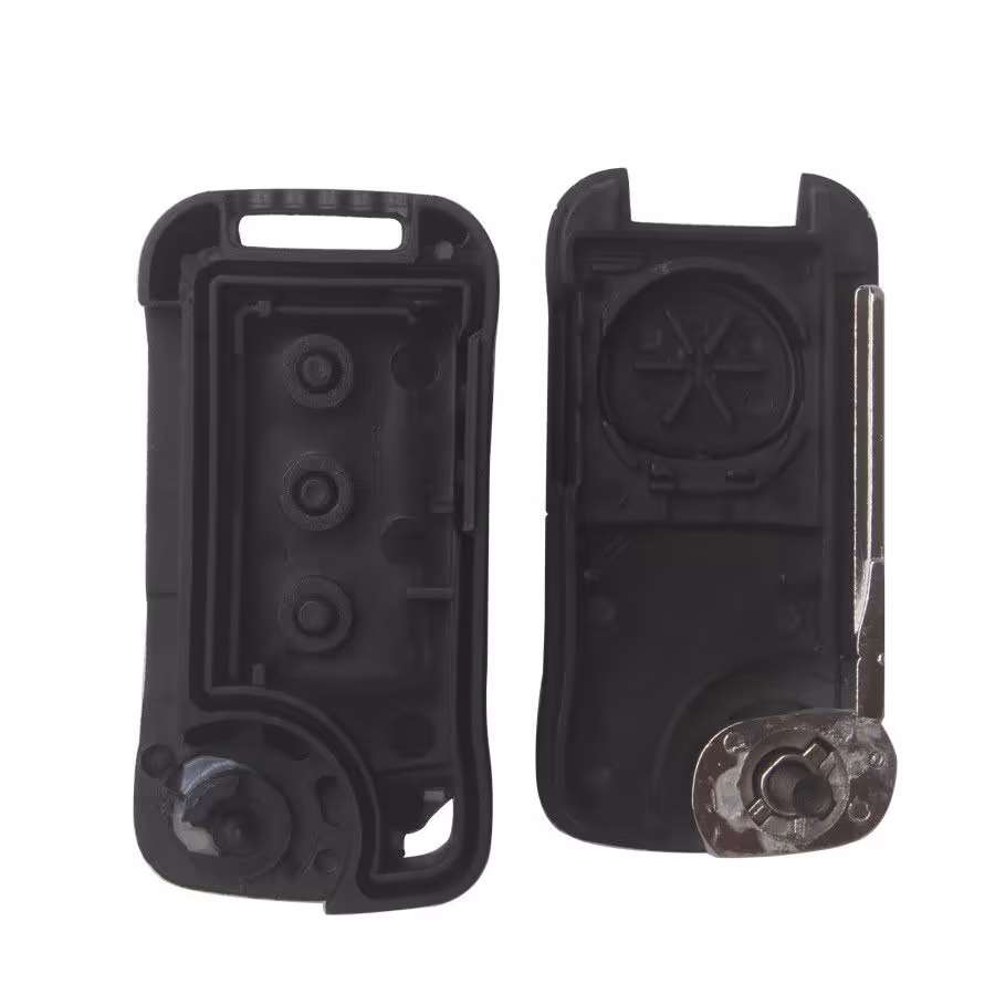 Flip Remote Key Shell 3 Button for Porsche