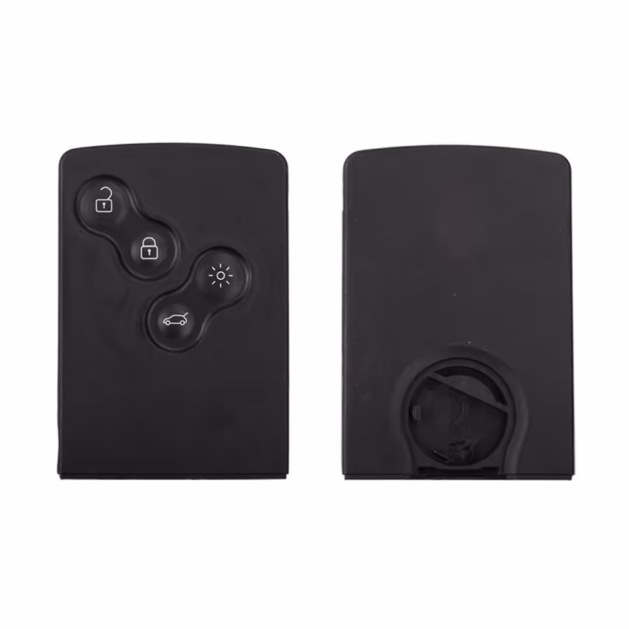 4 Buttons Smart Remote Key Shell For Re-nault Koleos 5pcs/lot