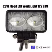 20W Flood LED Work Light OffRoad Jeep Boat Truck IP67 12V 24V