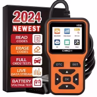 V500 Car OBD2 Scanner Diagnostic Tool Code Reader Car Voltage Tester Engine Fault Code Scanner, Charging Tester Diagnostic Tool