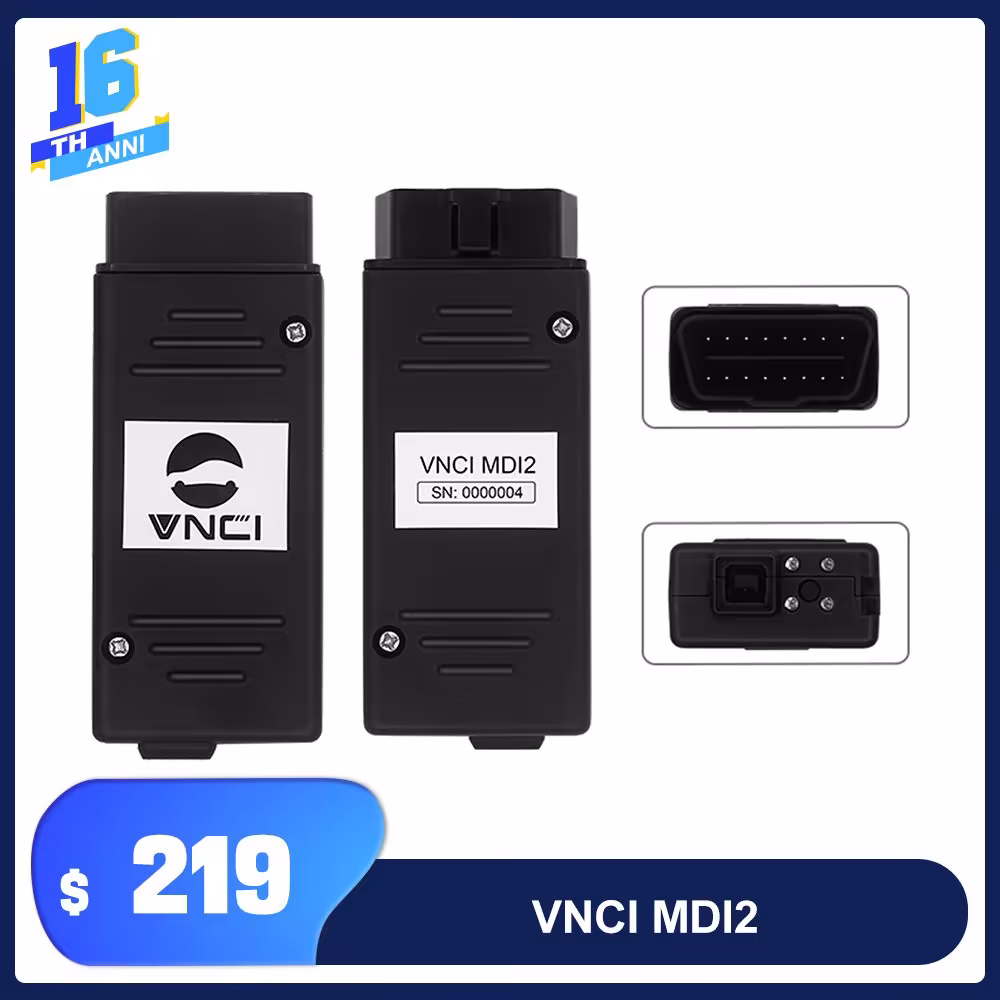 GMsのための最新のVNCI MDI2診断インターフェイスはTLC、GDS2、DPS、Tech2winオフラインソフトウェアと互換性のあるCAN FD/DoIPをサポートします
