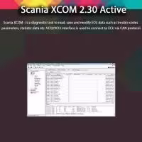 Scania XCOM V2.30 (XCOM-SOPS-Scania SDP3-BNS II) Support Win XP/Vista/7/8