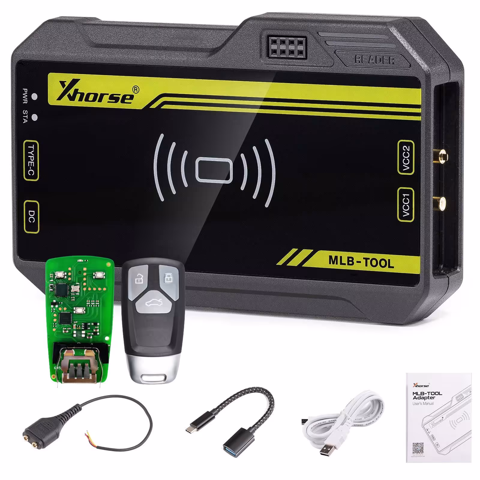 XSMA41EN Audi スタイル MLB 3 ボタンキーを持つ Xhorse VVDI MLB TOOL XDMLB0 キープログラマー