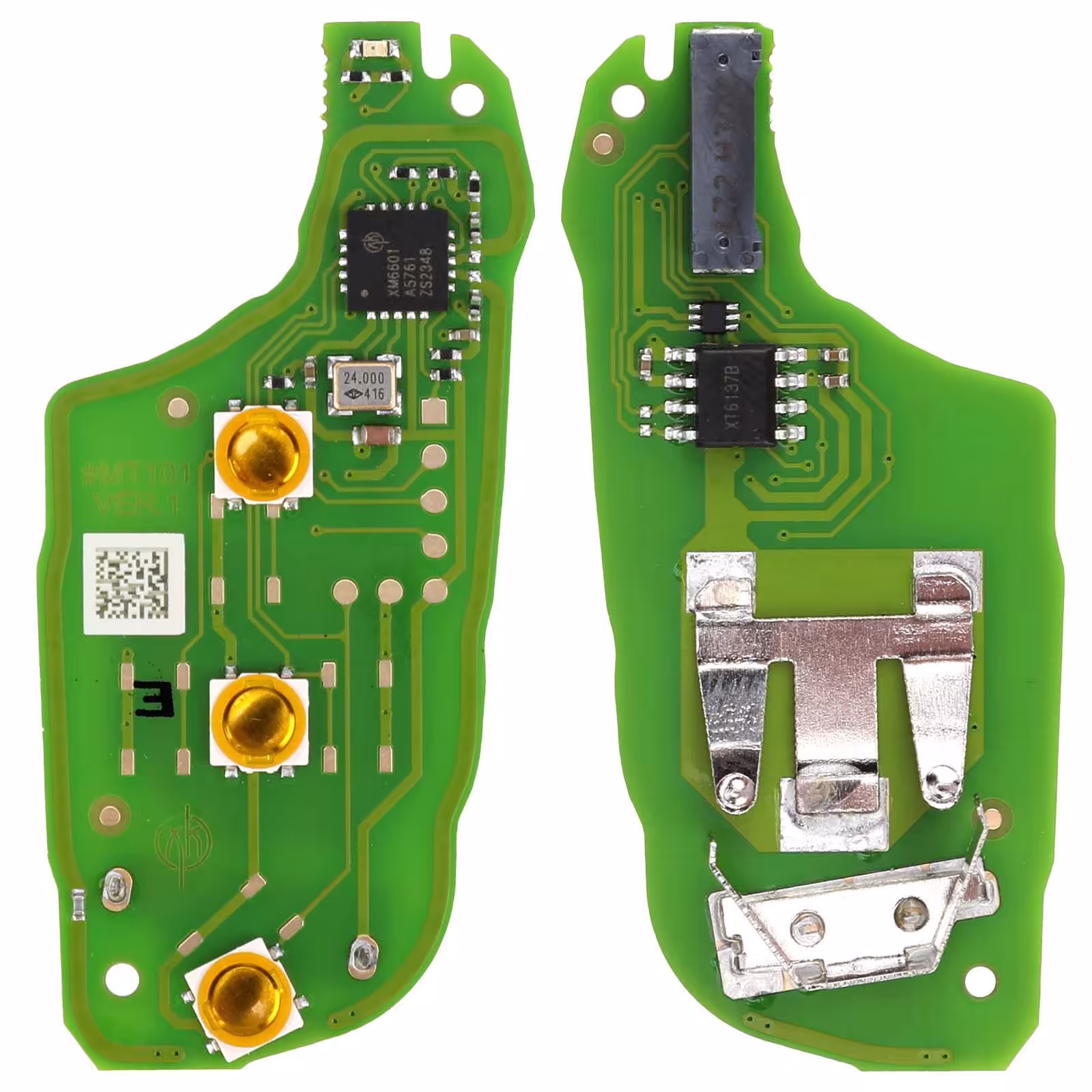 2024年XHORSE XEPG00ENのXT27Bのスーパー破片3ボタン5pcs/lotが付いている特別なPCB板のスーパーリモート
