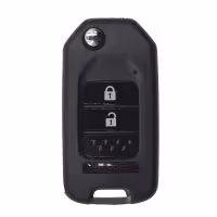 XHORSE XNHO02EN Key Programmer Remote Key Honda Style Flip 3 Buttons Remotes English Version 100pcs/lot