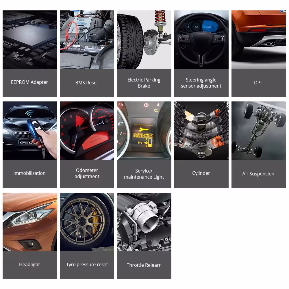 XTOOL A80 Full System Car Diagnostic tool Car OBDII Car Repair Tool Vehicle Programming/Odometer Adjustment