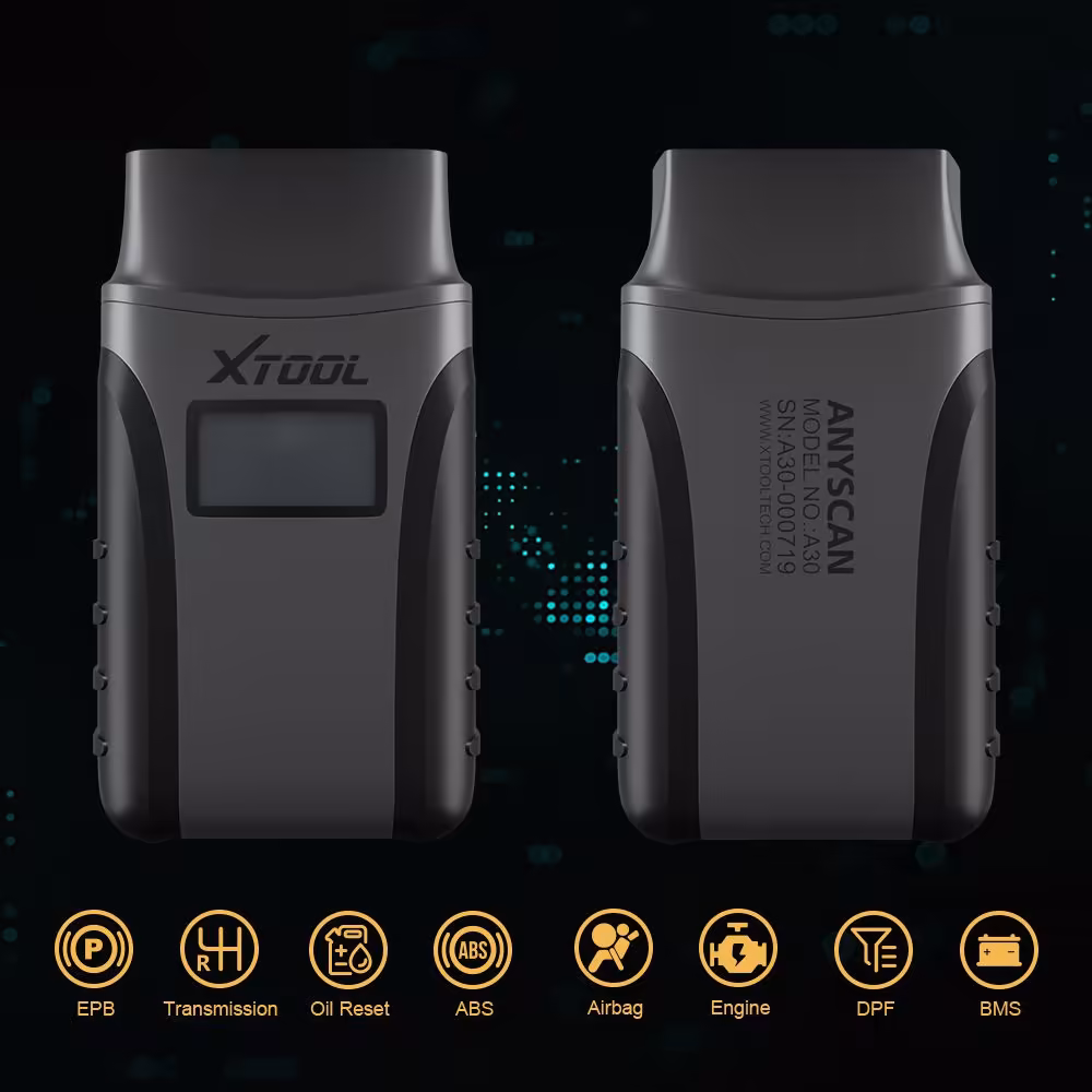 XTOOL Anyscan A30 All System Car Detector OBDII Code Reader Scanner Anyscan Pocket Diagnosis Kit
