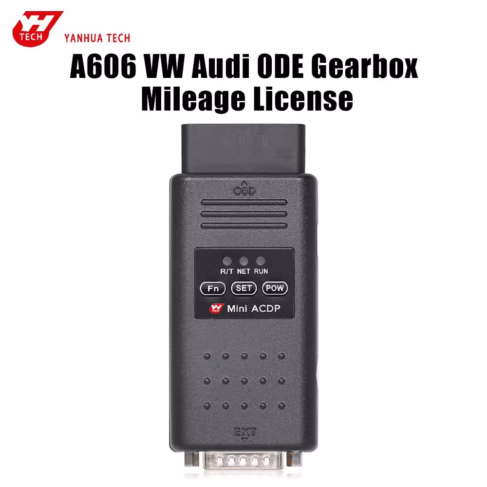 Yanhua Mini ACDP モジュール 13/19 と働く VW Audi 0DE ギアボックス マイルレージのための A606 ライセンス